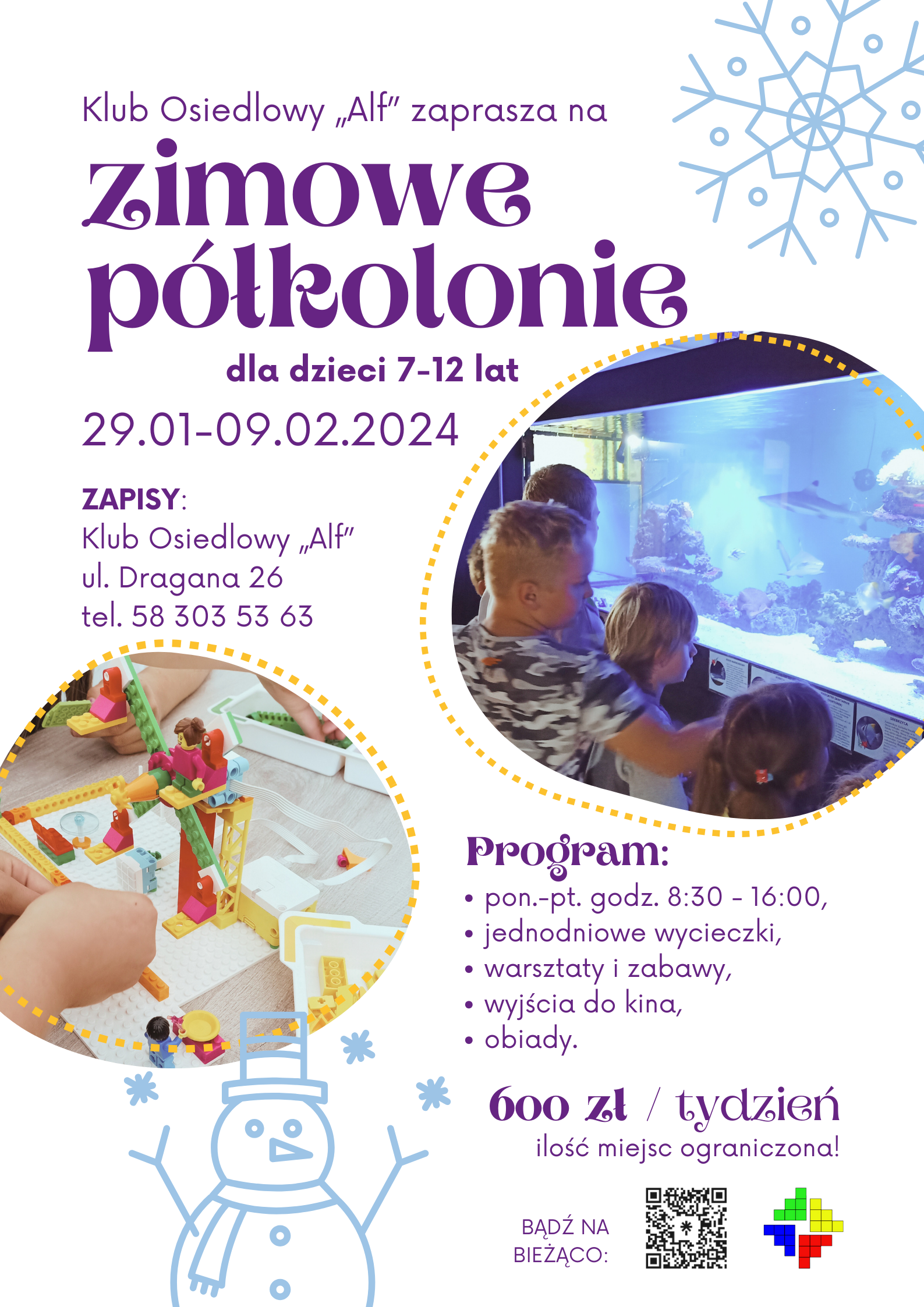 Półkolonie zimowe 2024